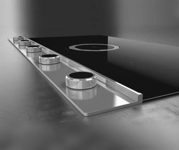 Elica NT-UNPLUG-SS-RC NikolaTesla UNPLUGGED 90cm Induction Hob in Stainless Steel - Recirculating_controls