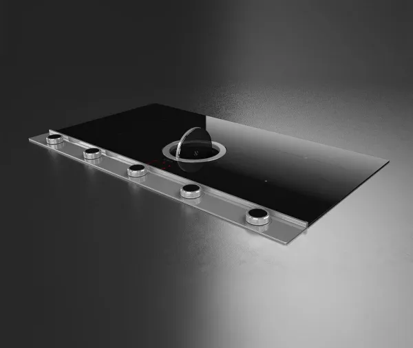 Elica NT-UNPLUG-SS-RC NikolaTesla UNPLUGGED 90cm Induction Hob in Stainless Steel - Recirculating_venting