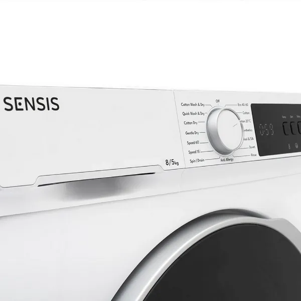 Sensis WDF018514AW 8kg/5kg 1400 Spin Washer Dryer - White _controls