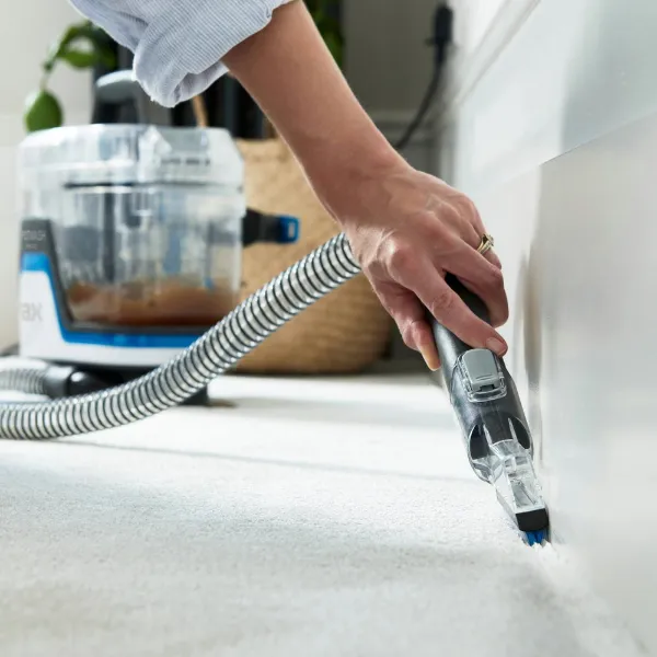 Vax CDSW-MPXPKIT Spotwash Home Duo Carpet Washer with extra 1.5l Spotwash Antibacterial Solution - Blue_edge cleaning