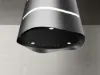 Elica WAVE-UX-BLK Wave UX (Flow) 51cm Ceiling Mounted Cooker Hood in Black_main