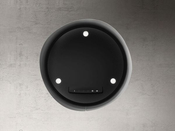 Elica WAVE-UX-SS Wave UX (Flow) 51cm Ceiling Mounted Cooker Hood in Stainless Steel_view from below