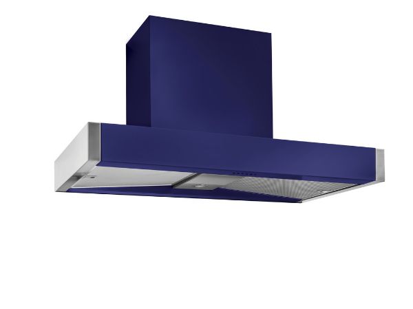 Mercury MHDSC1200BB 94190 1200 Slab Chimney Hood in  Blueberry
