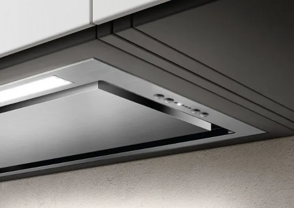 Elica SLK2-ADV-SS-80 80cm Sleek2.0 Advance Integrated Cooker Hood in Stainless Steel _light