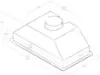 Elica ERA-HE-SS-80 80cm ERA High Performance Built-in Canopy Hood in Stainless Steel_dimensions