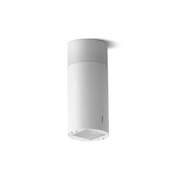 Elica TUBE-PRO-ISL-WH Tube Pro 43cm Island Cooker Hood in White_main