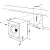 Hotpoint BI WMHG 91485 UK 9kg 1400 Spin Integrated Washing Machine_dimensions