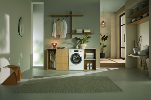 Miele WEK365 WCS 10kg 1400 Spin Freestanding Washing Machine with QuickPowerWash_room view