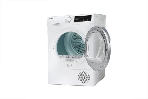 Sensis TDHF019A2W  9kg Heat Pump Tumble Dryer - White_door open