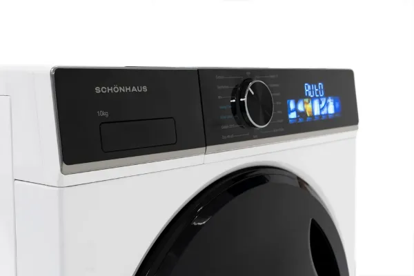 Schonhaus WMSF011014AW 10kg 1400 Spin Washing Machine - White_display