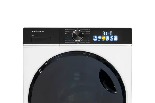 Schonhaus WMSF011014AW 10kg 1400 Spin Washing Machine - White_control panel