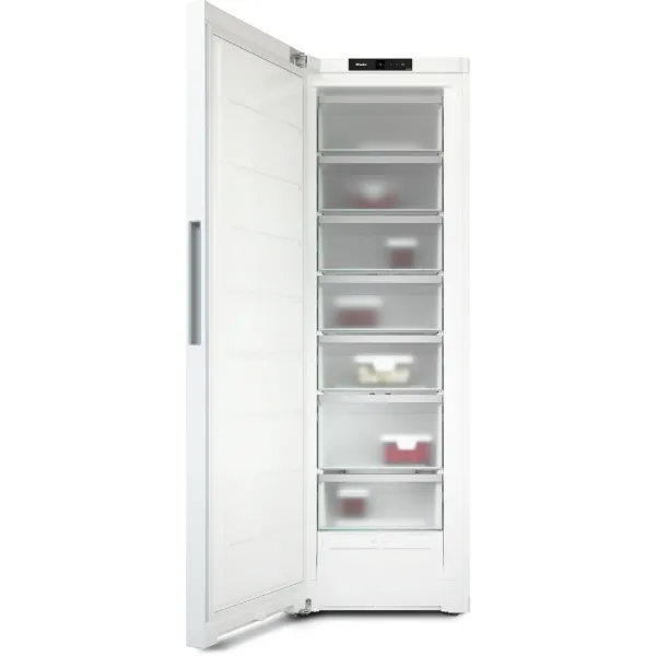 Miele FNS 4382 D Freestanding Freezer with NoFrost and SideOpen_interior with food