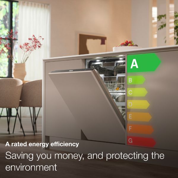 Miele G7650 SCVi Full Size Integrated Dishwasher with AutoDos and PowerDisk_a rated energy