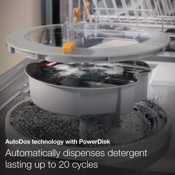 Miele G7655 SCVi XXL AutoDos XXL Full Size Integrated Dishwasher in Stainless Steel_autodos