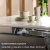 Miele G7210 Sci Full Size Semi Integrated Dishwasher in Stainless Steel/CleanSteel_quick powerwash