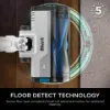 Shark IZ380UKT PowerPro Pet Cordless Stick Vacuum Cleaner - 60 Minutes Run Time - Java Metallic_floor detect technology
