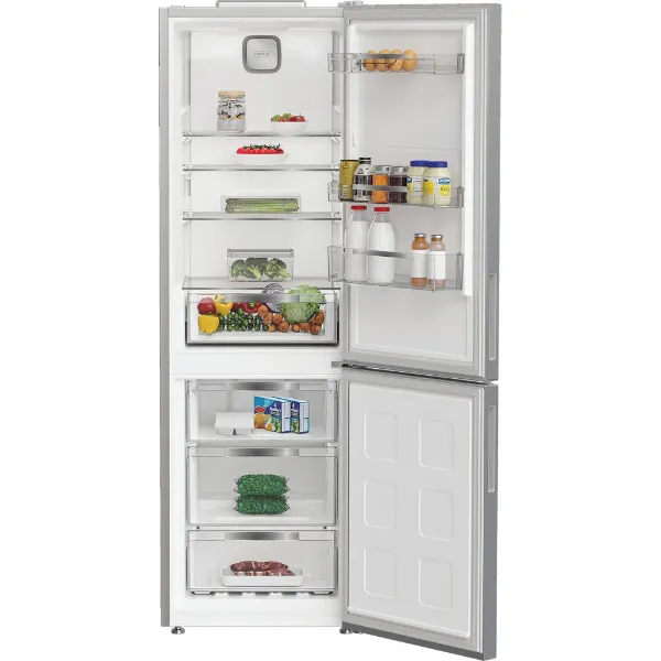 Hotpoint HPK 26362 XP5UK Dual No Frost 60/40 Fridge Freezer With Evenflow - Silver_interior full