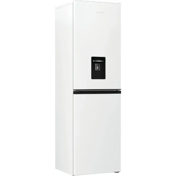 Hotpoint HPKH 1261W W4UK No Frost 50/50 Fridge Freezer With Water Dispenser - White_angled