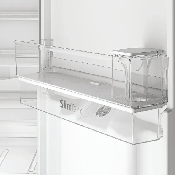 Hotpoint HPKH 1261W S4UK No Frost 50/50 Fridge Freezer With Water Dispenser - Silver _door shelves