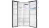 Haier HSR3918EWPG American Style Freestanding Fridge Freezer with Water Dispenser_interior