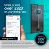 Samsung RS57DG400EM9EU 91cm  Frost Free American Fridge Freezer - Silver_save energy