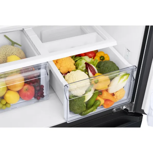 Samsung RF50C532EB1/EU 81.7cm American Fridge Freezer - Black_drawers