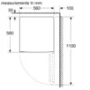 Bosch GTV15NWEBG 56cm Under Counter Freezer in White_measurements