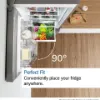 Bosch KGN392LAGG 60cm 60/40 Total No Frost Fridge Freezer - Stainless Steel Look_perfect fit