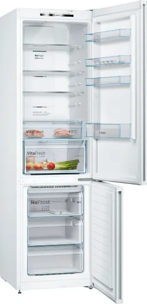 Bosch KGN392WEBG 60cm 70/30 Frost Free Fridge Freezer - White_interior