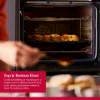 Neff B3ACE4AG3B 59.4cm Built In Electric Single Oven - Graphite Grey_top and bottom heat