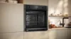 Neff B6ACH7AG7B 59.4cm Built In Electric Single Oven - Graphite Grey_open door