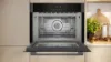Neff C1AMG84G1B 44 Litres Built In Microwave Oven - Graphite Grey_door open