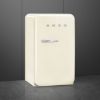 Smeg FAB10RCR6 55cm 50s Style Fridge Freezer Minibar Right Hand Hinge In Cream_close