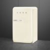 Smeg FAB10RCR6 55cm 50s Style Fridge Freezer Minibar Right Hand Hinge In Cream