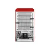 Smeg FAB10LRD6 55cm 50s Style Fridge Freezer Minibar Left Hand Hinge In Red_back