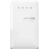 Smeg FAB10LWH6 55cm 50s Style Fridge Freezer Minibar Left Hand Hinge In White_main