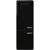 Smeg FAB38LBL6 70cm 50s Style Fridge Freezer Left Hand Hinge In Black_main