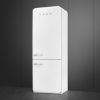 Smeg FAB38RWH6 70cm 50s Style Fridge Freezer Right Hand Hinge In White_front