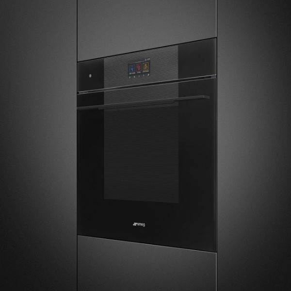 Smeg SO6104APB3 60cm Linea Omnichef Single Oven Midnight Black main 2