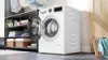 Bosch WGG254Z1GB 10kg 1400 Spin Washing Machine - White_door open