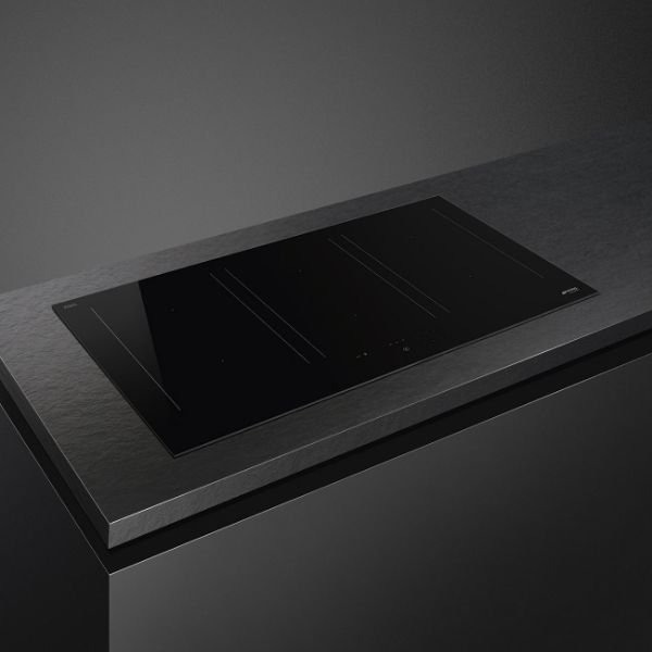 Smeg SIM3964D 90cm Eclipse Induction Auto-Vent 2.0 Hob Black main 3