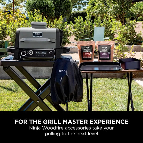 Ninja OG701UKPELKIT Woodfire Electric BBQ Grill & Smoker with Woodfire BBQ Pellets_grill master experience