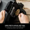 Ninja OG701UKPELKIT Woodfire Electric BBQ Grill & Smoker with Woodfire BBQ Pellets_flavour not fuel