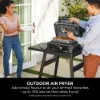 Ninja OG901UKCOVKIT Electric BBQ Grill & Smoker with Cover and Woodfire Pellets  - Black/Blue_outdoor air fryer