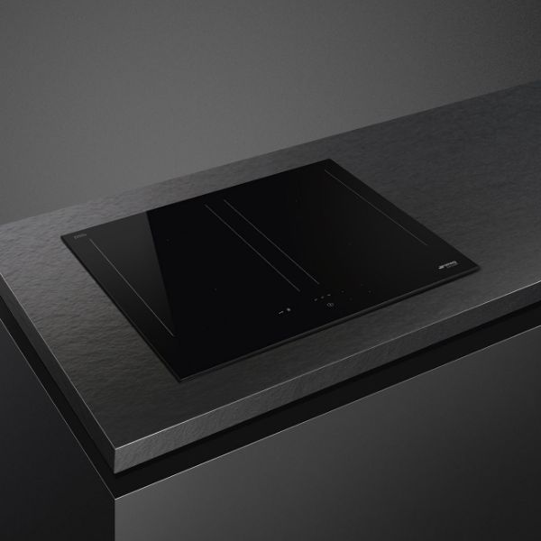 Smeg SIM3644D 60cm Eclipse Induction Auto-Vent 2.0 Hob Black above