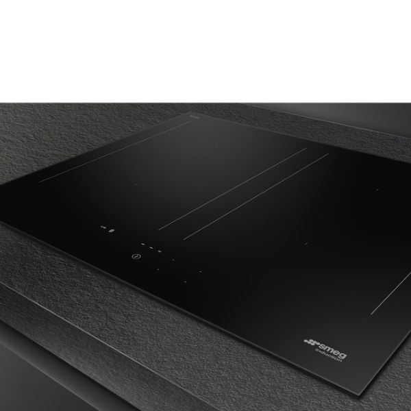 Smeg SIM3644D 60cm Eclipse Induction Auto-Vent 2.0 Hob Black controls