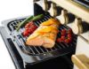 Rangemaster 17881 Deluxe 110 Induction Range Cooker in Heather with Chrome Trim - ESDLB110EIPHTH/CM1_grill