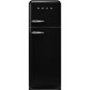 Smeg FAB30RBL5UK 60cm 50s Style Fridge Freezer Right Hand Hinge In Black_main
