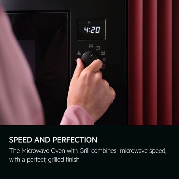 AEG OB6GM261UB 6000 Integrated Microwave with Grill_speed and perfection
