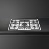 Smeg PGF75-4 72cm Classic Gas Hob Stainless Steel counter 2